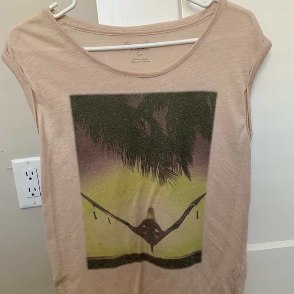 Tan cozy cotton shirt